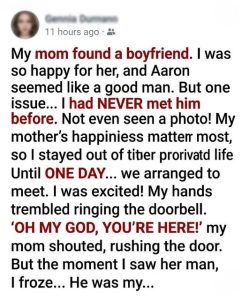 My Mother Married A Man Half Her Age And I Tried To Destroy Him At The Altar Only To Discover The Heartbreaking Secret He Was Hiding In The Shadows